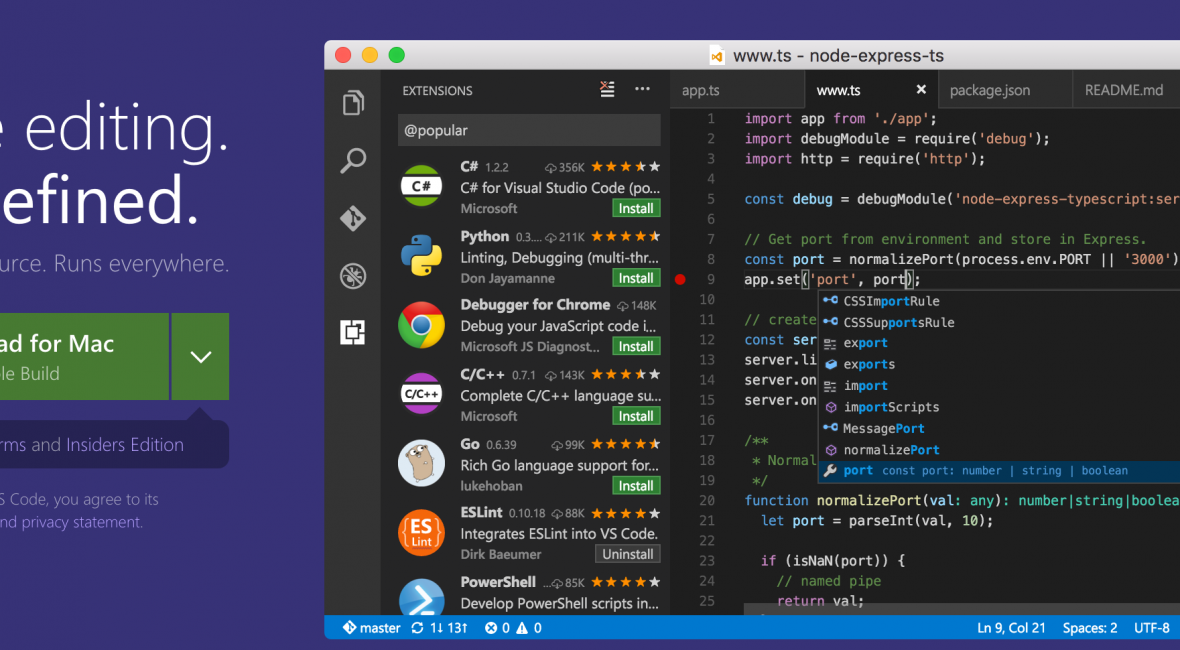 visual studio code format window